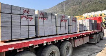 东莞 芝麻灰地铺石出货日常