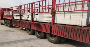 东莞 白麻荔枝面外墙干挂，工厂装车日常