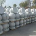 东莞 白麻花岗岩石材圆球，石球，挡车球，隔离球，景观石球，风水球等