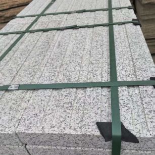 东莞 白麻花岗岩直行盲道石，盲条，地铺石