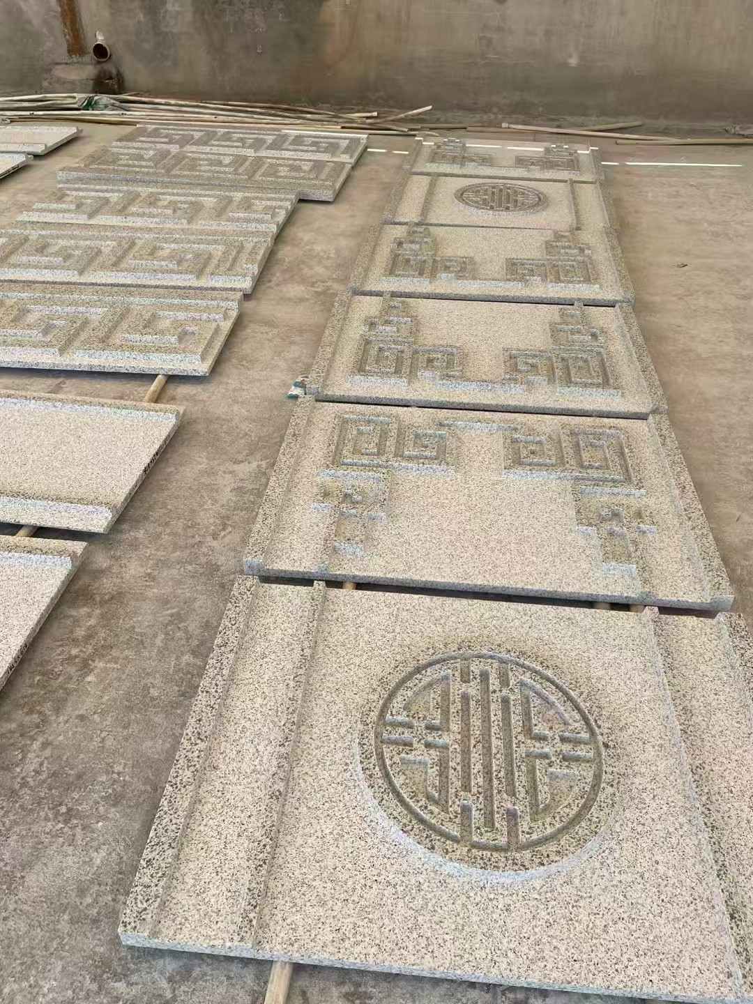 东莞 白麻花岗岩外墙立面雕刻板