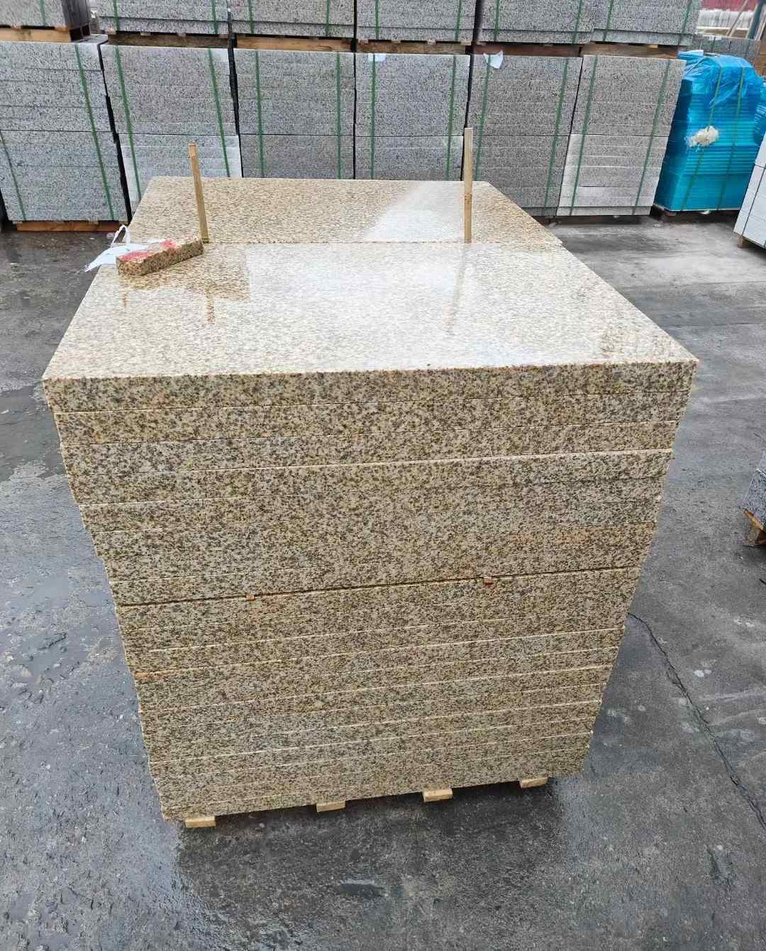 东莞 湖北黄金麻花岗岩石材荔枝面外墙石材