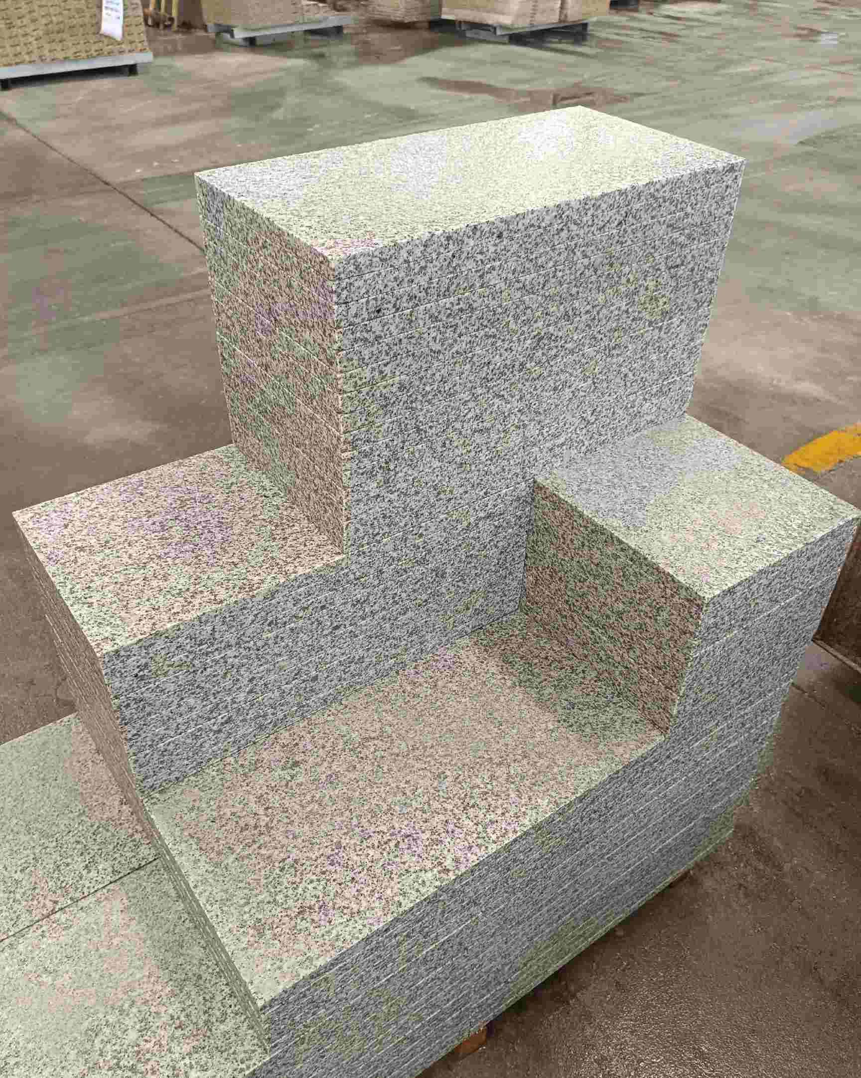 东莞 白麻花岗岩荔枝面地铺石