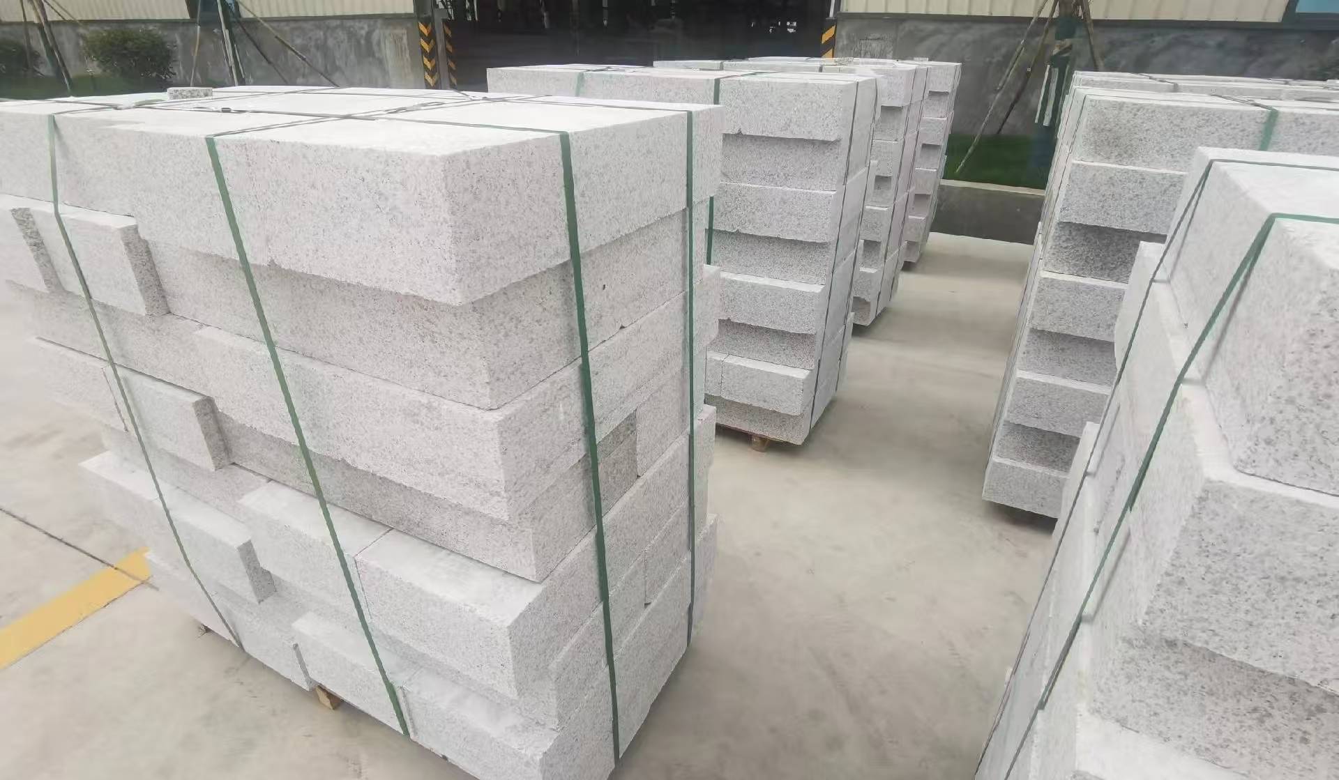 东莞 白麻花岗岩路沿石，立缘石，平缘石，路牙石，道牙石，马路牙子等